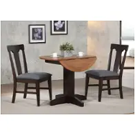 0733-50-dlt-dlb E. C. I. Furniture Choices - Black Oak Dining Room Furniture Dining Table