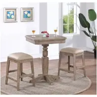 1600-99-adjpt-adjpb E. C. I. Furniture Logans Point Dining Room Furniture Bar Height Table