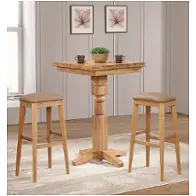 1457-55-adjptb E. C. I. Furniture Logans Edge Dining Room Furniture Counter Height Table