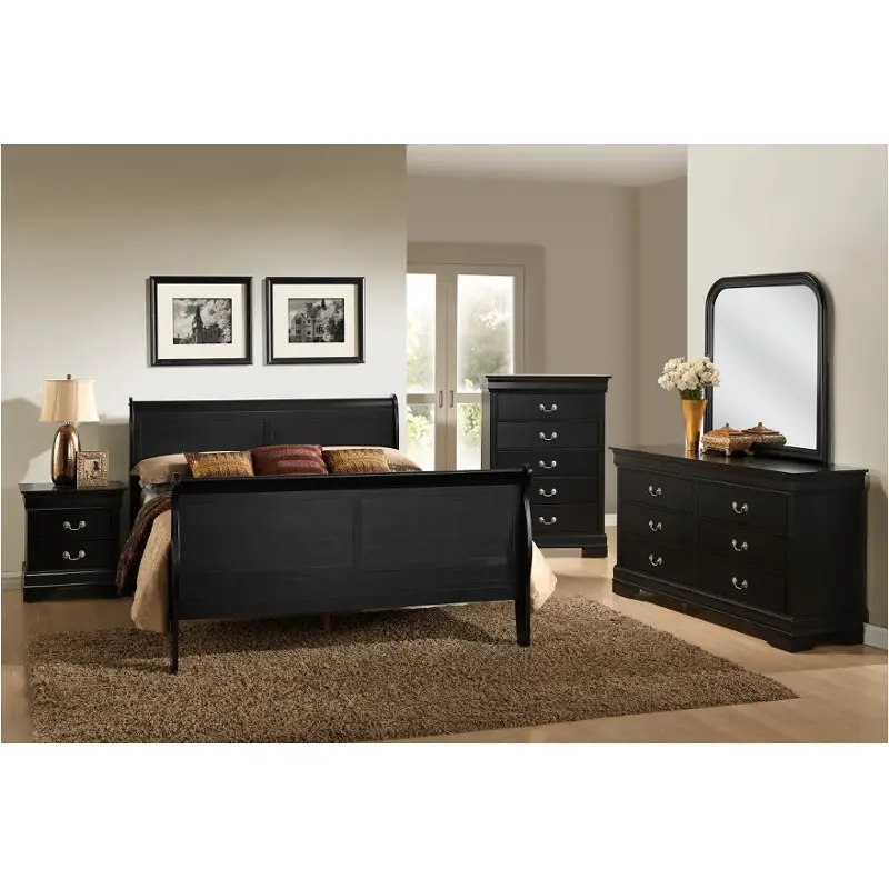 5934-fsa Lifestyle Louis Phillipe Bedroom Furniture Bed