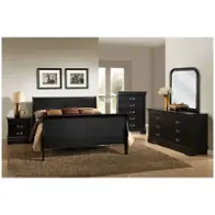 5934-qsa Lifestyle Louis Phillipe Bedroom Furniture Bed