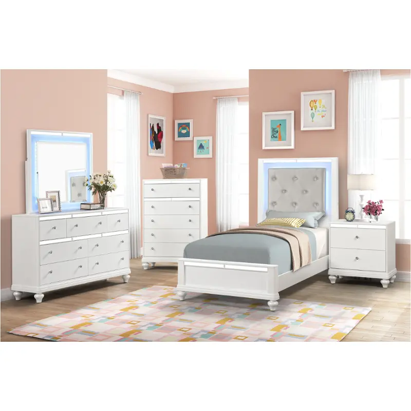 5188-fy0puxgrx Lifestyle 5189 Bedroom Furniture Bed