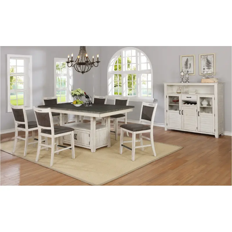 1852p-ptx Lifestyle 1852 Dining Room Furniture Counter Height Table