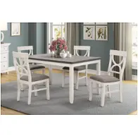 8615d-d4xf9xpmx Lifestyle 8615 Dining Room Furniture Dining Table