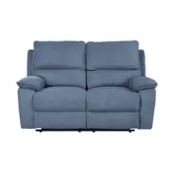 81723-41b-mel-bfx Lifestyle 81723 Living Room Furniture Reclining Loveseat