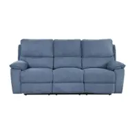 81723-61b-mel-bfx Lifestyle 81723 Living Room Furniture Reclining Sofa